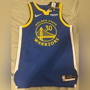 Stephen Curry Golden State Warriors Nike Authentic Jersey - Icon Edition - Royal